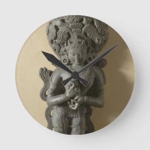 Horloge Ronde Ganga, goddess who personifies the sacred river ga