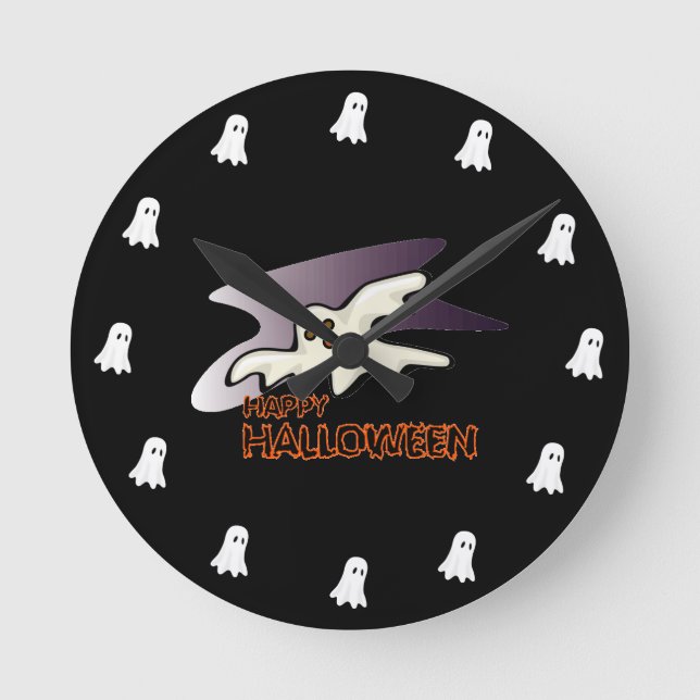 Horloge Ronde Ghost Flying (Recto)