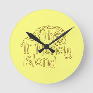 Horloge Ronde Girafe