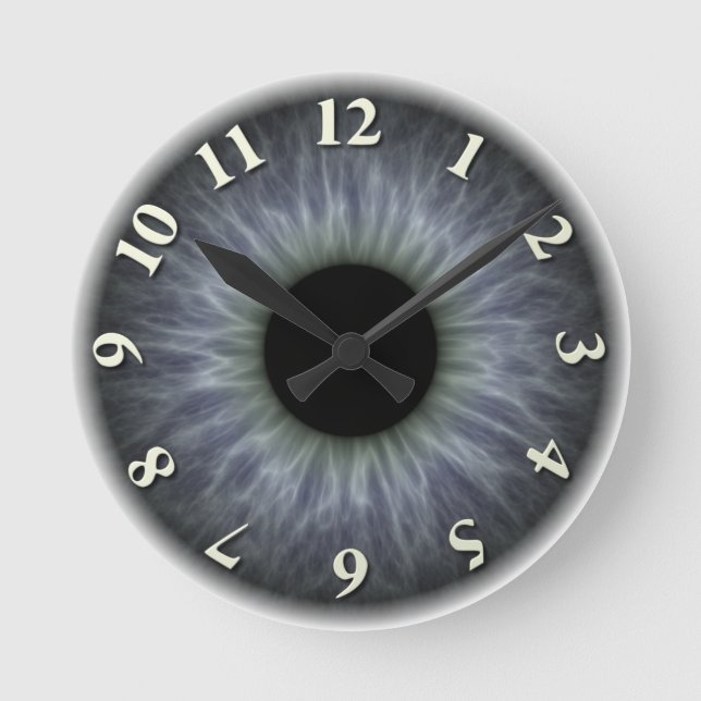 Horloge Ronde Glode oculaire (Recto)