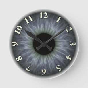 Horloge Ronde Glode oculaire