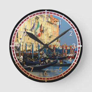 Horloge Ronde Gondoliers du Venezuela