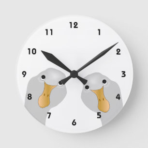 Horloge Ronde Goose Qui