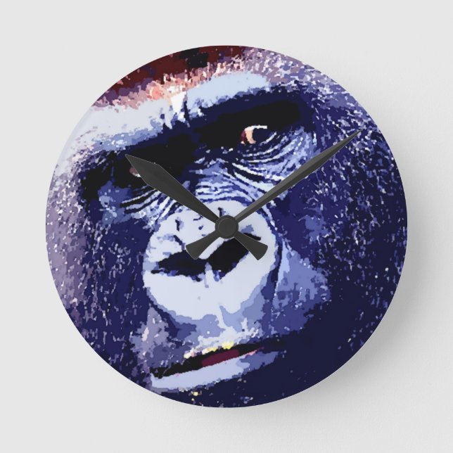 Horloge Ronde Gorilla (Recto)