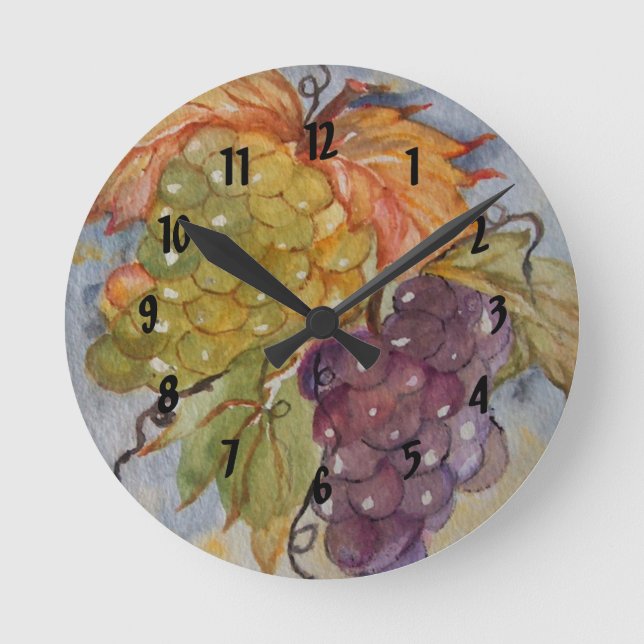 HORLOGE RONDE GRAISSES (Recto)