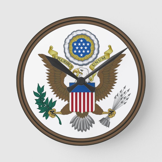 Horloge Ronde Grand joint des Etats-Unis (Recto)