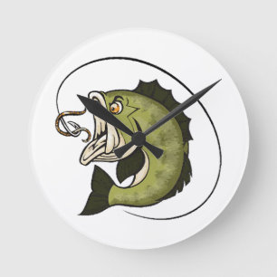 Horloge Ronde Grande bouche de bass