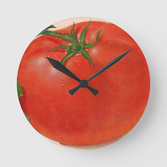 Horloge Ronde grande tomate juteuse BIG (Recto)