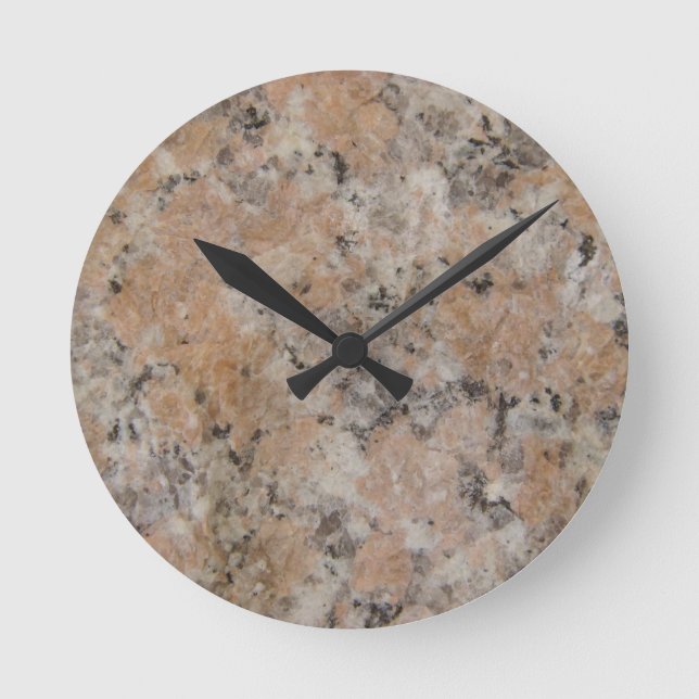 Horloge Ronde Granite (Recto)