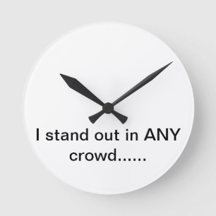 HORLOGE RONDE GRAPHIQUE ET CONCEPTION