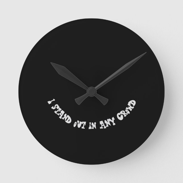 HORLOGE RONDE GRAPHIQUE ET CONCEPTION (Recto)