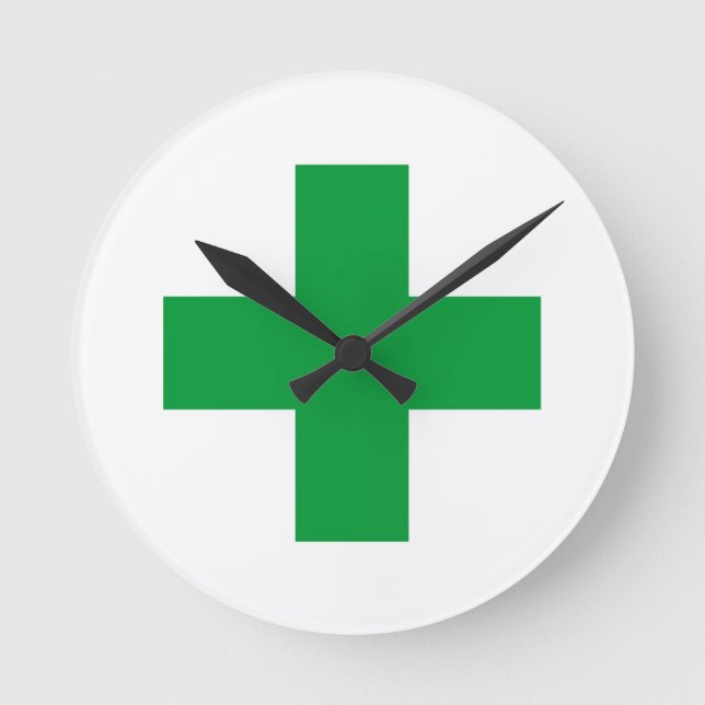 Horloge Ronde green medicines (Recto)