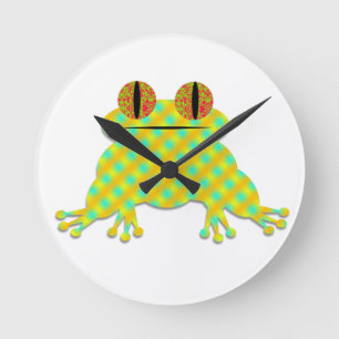 Horloge Ronde Grenouille mûre