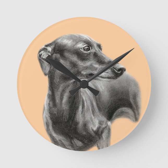 Horloge Ronde Greyhound (Recto)