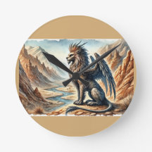 Griffons, Dragons et paysages désolés