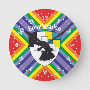 Horloge Ronde Grischun Grigioni Schweiz Svizra