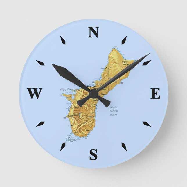 Horloge Ronde Guam (Recto)