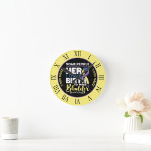 Horloge Ronde Guerrier de la vessie Certaines personnes ne renco