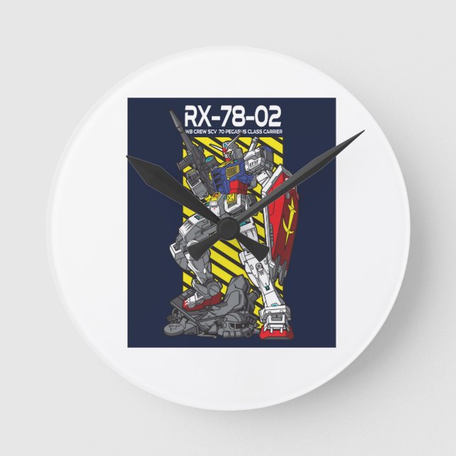 Horloge Ronde Gundam (Recto)
