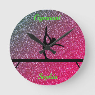Horloge Ronde Gymnastique Poutrelle de pastèque
