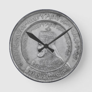 Horloge Ronde Haile Selassie Jah Rastafari Reggae Rasta Roots 