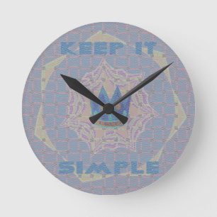 Horloge Ronde Hakuna matata