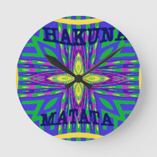 Horloge Ronde Hakuna matata Mombasa