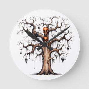 Horloge Ronde Halloween