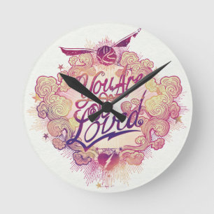 Horloge Ronde Harry Potter   Vous êtes si aimés