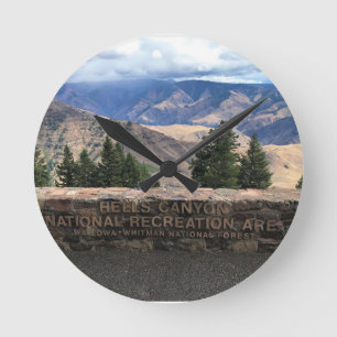 Horloge Ronde Hells Canyon Pittoresque Byway, OU