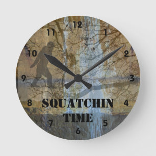 Horloge Ronde Heure de squatchage