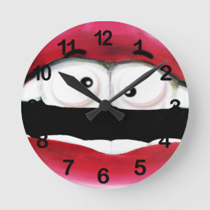 Horloge Ronde Heure d'heureuse !_