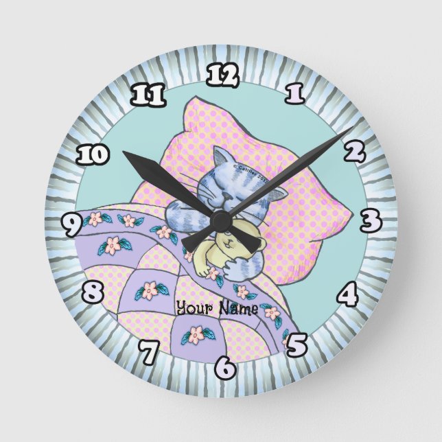 Horloge Ronde Heure du lit (Recto)