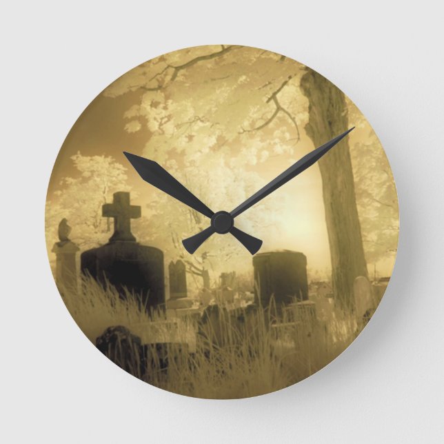 Horloge Ronde Heure gothique (Recto)
