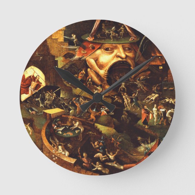 Horloge Ronde Hieronymus Bosch Christ dans Limbo (Recto)