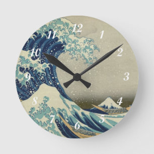 Horloge Ronde Hokusai's
