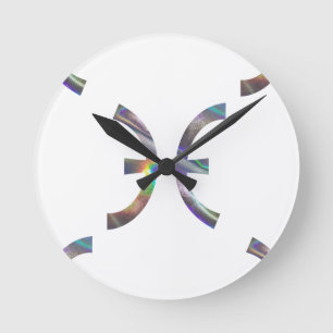 Horloge Ronde hologramme