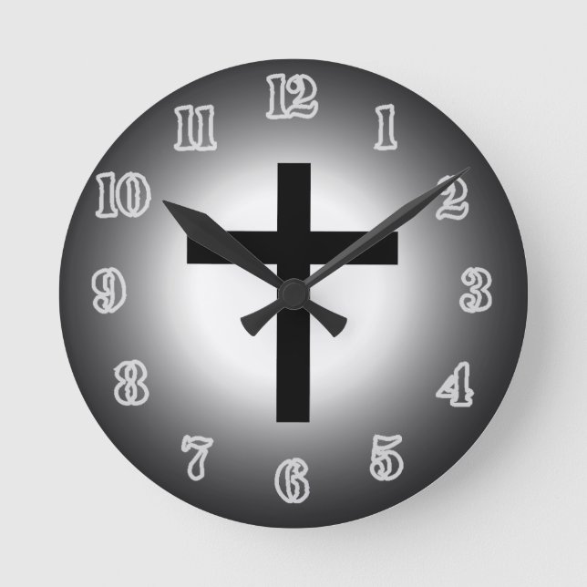 Horloge Ronde Holy Cross Clock. (Recto)