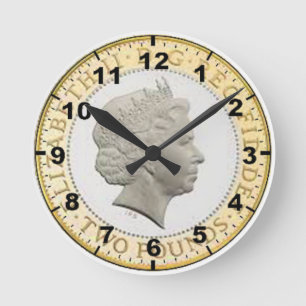 Horloge Ronde "Horloges murales de conception de la pièce de