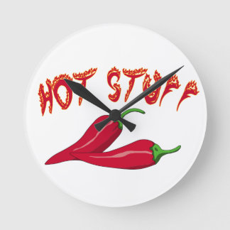 Horloge Ronde Hot chilli Clock
