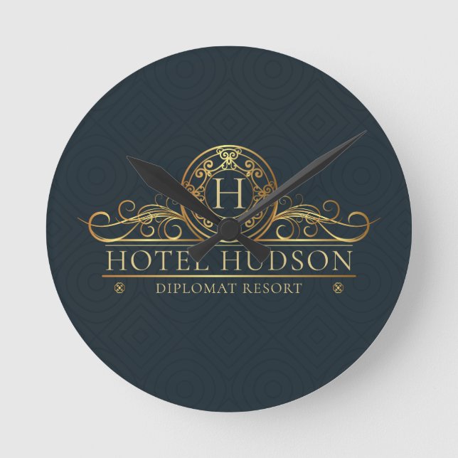 Horloge Ronde Hôtel Resort Business (Recto)