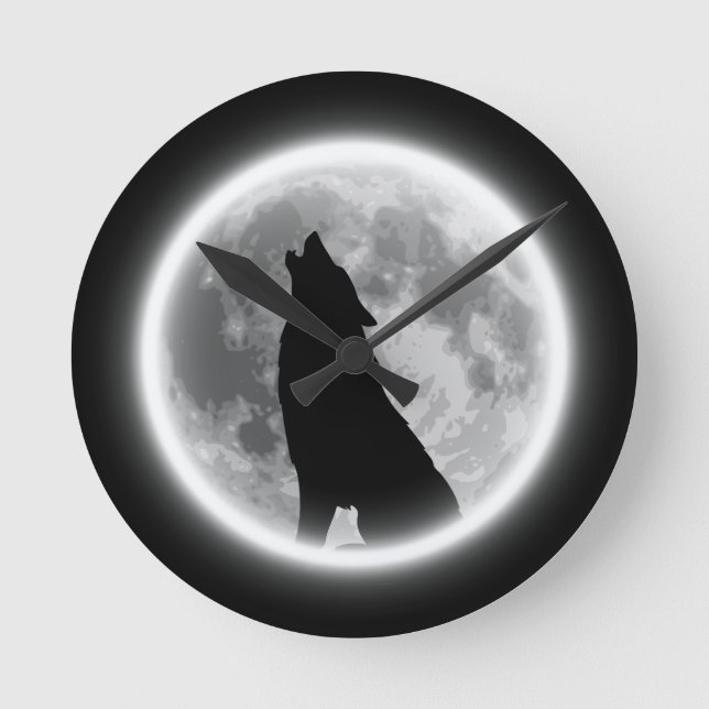 Horloge Ronde Howling Wolf (Recto)