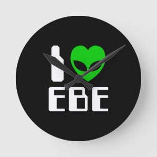 Horloge Ronde I Alien Heart EBE