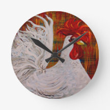 I Know I Lovely White Rooster