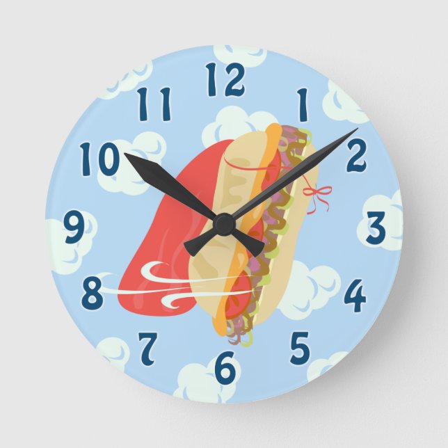Horloge Ronde I Need A Hero (Recto)