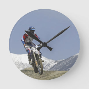 Horloge Ronde Idaho, course de motocross, course de moto