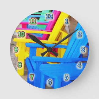 Horloge Ronde Il est temps de se détendre
