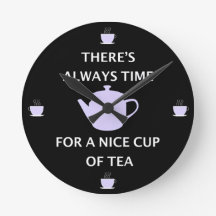 Il y a toujours du temps pour une bonne tasse de t