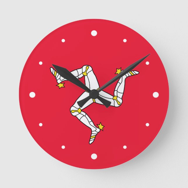 Horloge Ronde Île de Man (Recto)