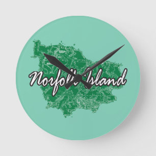 Horloge Ronde Île Norfolk